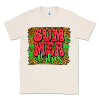 Natural summer vibes watermelon leopard background Classic Tee - Jasminsmagicworld