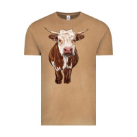 Vintage Camel hereford cow Vintage Tee - RanaPortraitStore