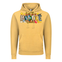 Vintage Mustard Next Stop Middle School Vintage Hoodie - CowhideDigitalArt