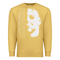 Antique Gold halloween michael myers Premium Sweatshirt - artisFamous
