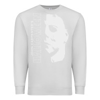 Dove Grey halloween michael myers Premium Sweatshirt - artisFamous
