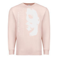 Pale Pink halloween michael myers Premium Sweatshirt - artisFamous