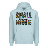 Blue Mist small business nannie Premium Hoodie - CowhideDigitalArt