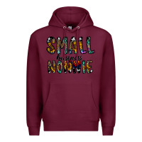 Burgundy small business nannie Premium Hoodie - CowhideDigitalArt
