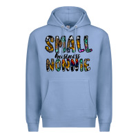 Colony Blue small business nannie Premium Hoodie - CowhideDigitalArt