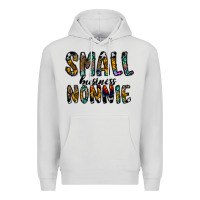 Dove Grey small business nannie Premium Hoodie - CowhideDigitalArt
