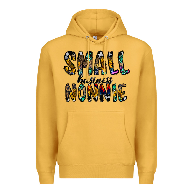 Small Business Nannie Premium Hoodie by CowhideDigitalArt | Teevron