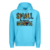 Ocean Blue small business nannie Premium Hoodie - CowhideDigitalArt