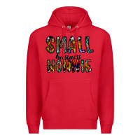 Red small business nannie Premium Hoodie - CowhideDigitalArt