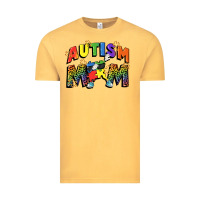 Vintage Mustard Autism mom Vintage Tee - FaDigitalArtStudio