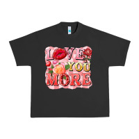 Pigment Black love you more Urban Heavy Tee - FaDigitalArtStudio