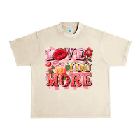Sandshell love you more Urban Heavy Tee - FaDigitalArtStudio
