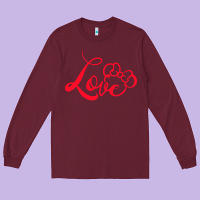 Minnie Mouse Long Sleeve Tee Designed By Cowhidedigitalart