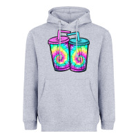 Heather Grey tie dye loaded tea Heavyweight Hoodie - JahusDesignShop