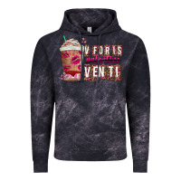 Cloud Black V For is Valentine Venti Vintage Hoodie - CowhideDigitalArt