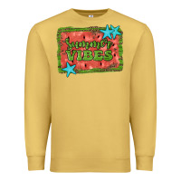 Antique Gold summer vibes watermelon Premium Sweatshirt - JahusDesignShop