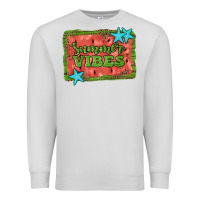 Dove Grey summer vibes watermelon Premium Sweatshirt - JahusDesignShop