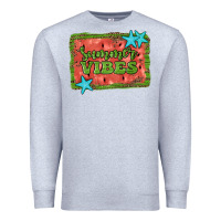 Heather Grey summer vibes watermelon Premium Sweatshirt - JahusDesignShop