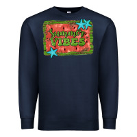 Navy summer vibes watermelon Premium Sweatshirt - JahusDesignShop
