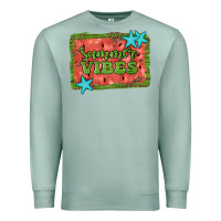 Seafoam summer vibes watermelon Premium Sweatshirt - JahusDesignShop