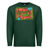 Sports Green summer vibes watermelon Premium Sweatshirt - JahusDesignShop