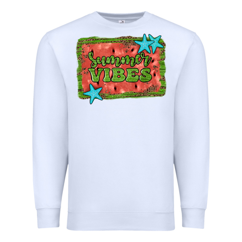 Summer Vibes Watermelon Premium Sweatshirt by JahusDesignShop | Teevron