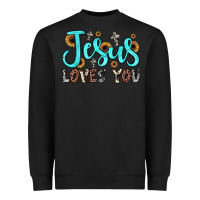 Black jesus loves you Heavyweight Sweatshirt - JahusDesignShop