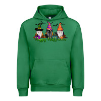 Emerald Happy Halloween Gnome Pumpkin Urban Hoodie - RanaPortraitStore