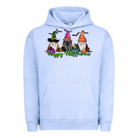 Pigment Grape Ice Happy Halloween Gnome Pumpkin Urban Hoodie - RanaPortraitStore