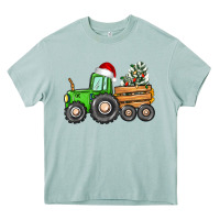 Arona christmas tractor Heavy Core Tee - CowGirlArtShop