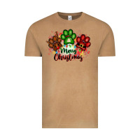 Vintage Camel merry christmas paws Vintage Tee - FaDigitalArtStudio