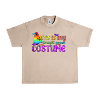 French Oak This is my straight person costume pride LGBTQ Urban Heavy Tee - BundleAndBundleShop