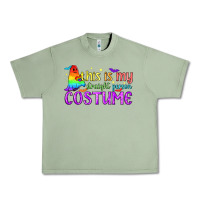 Oil Green This is my straight person costume pride LGBTQ Urban Heavy Tee - BundleAndBundleShop