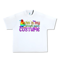 White This is my straight person costume pride LGBTQ Urban Heavy Tee - BundleAndBundleShop