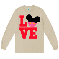 Mushroom Minnie Mouse Long Sleeve Tee - CowhideDigitalArt
