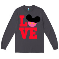 Smoke Minnie Mouse Long Sleeve Tee - CowhideDigitalArt