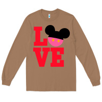Toasted Coconut Minnie Mouse Long Sleeve Tee - CowhideDigitalArt
