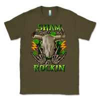 Army Green Sham rockin St. Patrick's Day Classic Tee - CowGirlArtShop