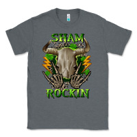 Charcoal Heather Sham rockin St. Patrick's Day Classic Tee - CowGirlArtShop