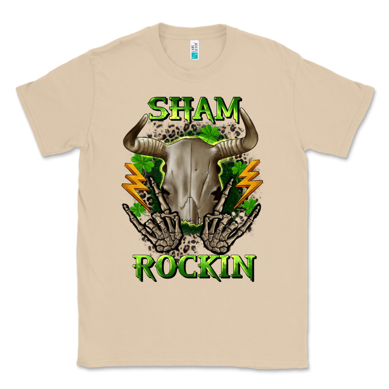Sham Rockin St. Patrick's Day Classic Tee by CowGirlArtShop | Teevron