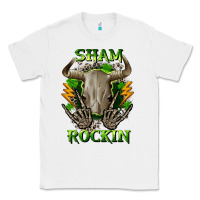 White Sham rockin St. Patrick's Day Classic Tee - CowGirlArtShop