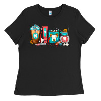 Dentist Coffee Cups Ladies Tee | Teevron