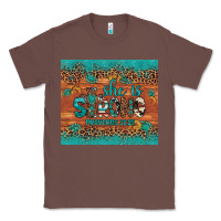 Chestnut she is strong gemstone sunflower leopard Classic Tee - Artiststas
