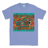 Colony Blue she is strong gemstone sunflower leopard Classic Tee - Artiststas
