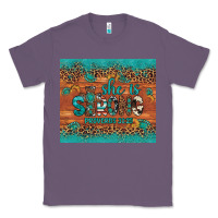 Lavender she is strong gemstone sunflower leopard Classic Tee - Artiststas
