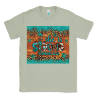 Matcha she is strong gemstone sunflower leopard Classic Tee - Artiststas