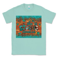 Seafoam she is strong gemstone sunflower leopard Classic Tee - Artiststas