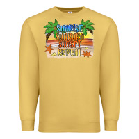 Antique Gold sunrise sunburn sunset repeat2 Premium Sweatshirt - JahusDesignShop