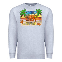 Heather Grey sunrise sunburn sunset repeat2 Premium Sweatshirt - JahusDesignShop