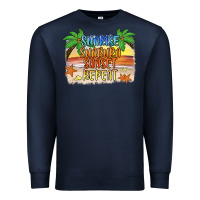 Navy sunrise sunburn sunset repeat2 Premium Sweatshirt - JahusDesignShop